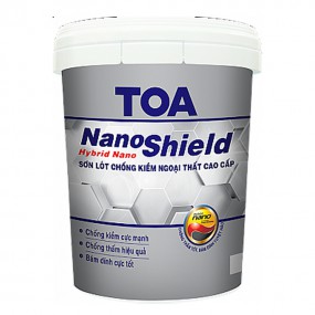 Sơn lót chống kiềm ngoại thất cao cấp Toa Nanoshield - 18L